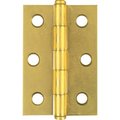 National Hardware Hinge Cabinet Brass 2-1/2In N146-753